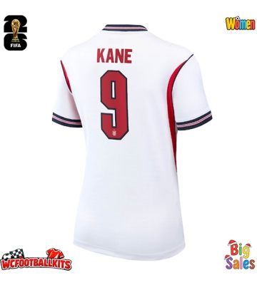England Harry Kane #9 Replica Home Stadium Shirt for Women World Cup 2026 Short Sleeve